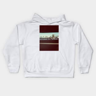 Two Bridges, Manhattan, NYC Kids Hoodie